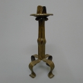 Foto 1: Biedermeier Kerzenständer, in Messing