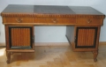 Foto 1: Art Deco Schreibtisch, in Eiche, um 1940