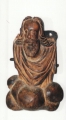 Barock Skulptur: Gott Vater-Figur, in Linde, erste Hälfte 17. Jahrhundert, Altar Bad Langensalza