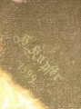 Foto 3: K. Kupfer: König mit Trinkpokal, signiertes Öl Gemälde, datiert 1899