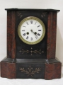Foto 1: Spätbiedermeier Kaminuhr