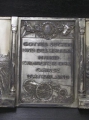 Foto 4: Versilbertes Zinn-Relief: Bauer bei Aussaat und Ernte, um 1900