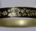Foto 2: Emaillierter und versilberter Armreif, um 1900