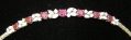 Foto 3: Art Deco Armband, Weißgold, Brillanten, Diamanten, Rubine, Chaton-Fassung