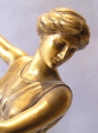 Foto 3: Pfaeffel: Tänzerin, signierte Wiener Jugendstil Bronze