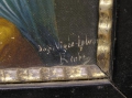 Foto 3: Signiertes Biedermeier Öl Gemälde: Mutter mit Kind