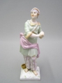 Foto 1: Biedermeier Porzellan Figur: Ariadne, gemarkt KPM