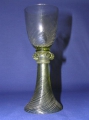 Foto 5: Jugendstil Wein-Glas, um 1910, aufgesetzte Beeren