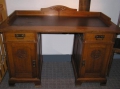 Foto 1: Schreibtisch, Jugendstil, in Eiche
