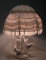 Foto 1: Karl Himmelstoß (1878-1967): Tisch-Lampe Festreigen, Entwurf 1913, Ausführung Rosenthal 1929, Weißporzellan