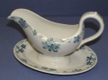 Foto 1: Keramik Sauciere, um 1900, Villeroy & Boch Dresden