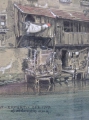 Foto 2: Karl Fischer: Erfurter Krämerbrücke und alte Synagoge, signiertes Aquarell, datiert 1919, Weimar