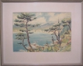 Foto 2: Johannes Harders (1871-1950): Aquarell, Südländische Landschaft, Pseudonym H. Clausen