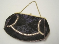 Elegante Perlen-Handtasche, um 1900