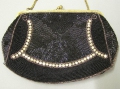 Foto 5: Elegante Perlen-Handtasche, um 1900