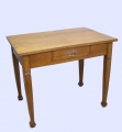 Foto 1: Schreibtisch, Jugendstil, um 1910, in Eiche