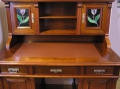 Foto 3: Schreibtisch / Aufsatzschreibtisch, Jugendstil, in Nußbaum