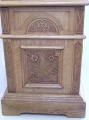 Foto 7: Große beschnitzte Jugendstil Standuhr, um 1910, Eiche