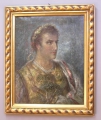 Foto 1: Otto Rudolf Hessler (1858 geboren): Männer-Porträt als Römer, signiertes Öl Gemälde, von 1887