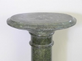 Foto 2: Albin Müller (1871-1941/43) attr.: Säule, Jugendstil, Sächsischer / Zöblitzer Serpentin