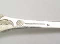 Foto 6: 3 x Silber Biedermeier Speiselöffel, gepunzt