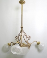 Foto 1: Jugendstil Deckenlampe