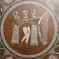 Foto 3: Messing Tisch-Tablett / Wandteller, 20. Jahrhundert, Ägypten