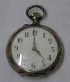 Damen Taschenuhr, um 1900, 800er Silber