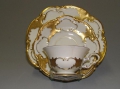 Porzellan Prunk-Sammel-Tasse, gemarkt Lorenz Hutschenreuther Selb (Bayern), um 1920-1938, mit Gold-Staffage
