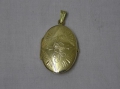 Medaillon-Anhänger, 585er Gold, um 1900