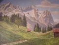 Foto 1: Helmut Janka: Berglandschaft, signiertes Öl Gemälde, 20. Jahrhundert, Gera