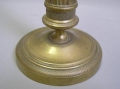 Foto 3: 2 x Biedermeier Messing Kerzenleuchter, Frankreich