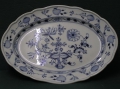 Porzellan Platte, gemarkt Meissen, 1888-1924