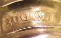 Foto 2: Butter- und Käse-Messer, um 1900, 800er Silber