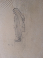 Foto 7: Rudolf Gudden (1863-1935): 8 x Blatt Zeichnungen Holländerinnen und Marokkaner, Bleistift