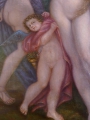 Foto 2: D. Mainz: Parisurteil - Mythologie, signiertes Öl Gemälde, datiert 1840, Kopie nach Adriaen van der Werffs (1659-1722) Werk von 1716 und Stich von Maurice Blot (1753-1818) um 1800