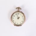 Foto 1: Damen-Taschenuhr, um 1900, 800er Silber