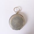 Foto 2: Silberne Herren-Taschenuhr, um 1900, Horloger (Uhrmacher) Menin