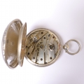 Foto 3: Silberne Herren-Taschenuhr, um 1900, Horloger (Uhrmacher) Menin