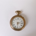 Goldene Damen-Taschenuhr, um 1900, "Brevet", Schweiz