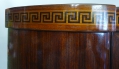 Foto 2: Jugendstil Bücherschrank / Vitrinenschrank, um 1912, Deutschland, in Palisander