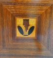 Foto 4: Jugendstil Bücherschrank / Vitrinenschrank, um 1912, Deutschland, in Palisander