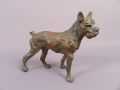 Hans Gerdes (1906-1979): Hund, signierte Bronze Tier-Plastik