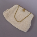 Handtasche, um 1900, Perlenstickerei