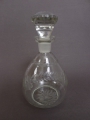 Glas Flakon, um 1900