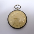 Foto 1: Art Deco Herren-Taschenuhr, 800er Silber