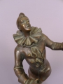 Foto 2: Louis Mascré (1871-1929): Pierrot, Bronze, um 1900, Belgien