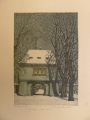 Kurt Mücke (1885-1940): Grafik - kolorierte Radierung, Fischtor in Arnstadt