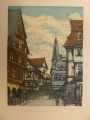 Foto 1: Kurt Mücke (1885-1940): Grafik - Radierung, Zur Engelsburg in Nordhausen