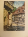 Foto 1: Kurt Mücke (1885-1940): Graphik - Farbradierung, Nordhausen